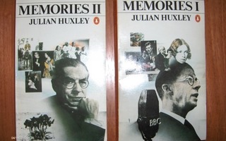 Julian Huxley: Memories I-II