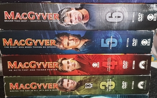 MacGyver kaudet 2-7 -DVD