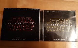 Stat Wars - The force awakens ja The Last Jedi soundtrack