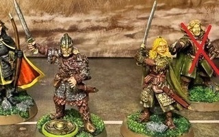 Lord of the Rings Figuureja - Rohan Theoden ja Eowyn