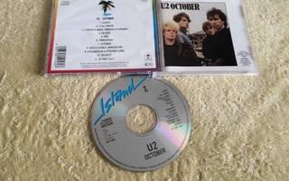U2 - October CD