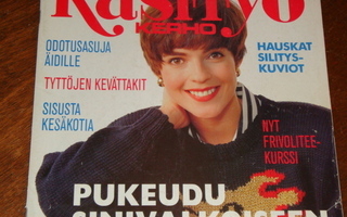 SUURI KÄSITYÖKERHO  -LEHTI 4/1991 HAUSKAT SILITYSKUVIOT