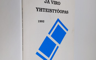 PK-yritys ja Viro : yhteistyöopas 1992