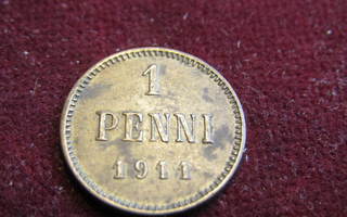 1 penni 1911