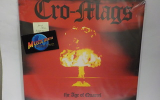 CRO-MAGS - THE AGE OF QUARREL M-/EX LP