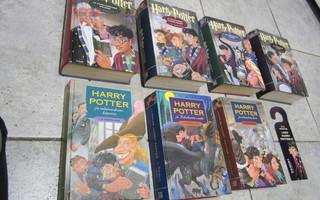 HARRY POTTER : KOKO SARJA - HIENOKUNTOISET -monta 1,painosta