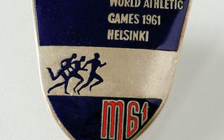 World Athletic Games 1961 Helsinki rintamerkki