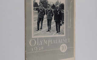 Olympialaiset 1928 vihko 10