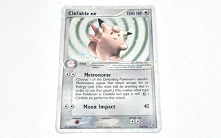 Pokemon - Clefable EX holo (Fire Red & Leaf Green)