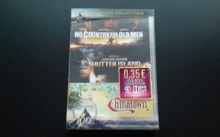 DVD: Menetetty Maa / Suljettu Saari / Chinatown. 3xDVD UUSI
