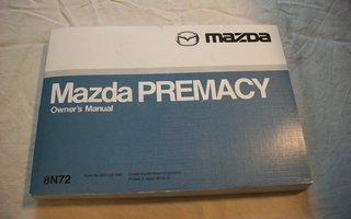 Mazda Premacy owner's manual