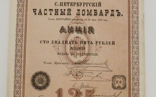 Obligaatio Venäjä, Pietari 1914
