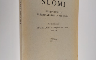 Suomi : kirjoituksia isänmaallisista aiheista 105:s osa