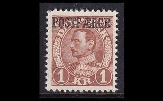 Tanska PF_21 ** Christian X 1 Kr (1936)