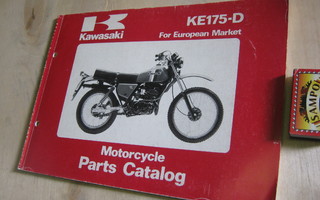 Varaosaluettelo Kawasaki KE175-D