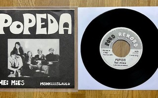 Popeda – Hei Mies / Mönkiäislaulu 7" POKO REKORDS