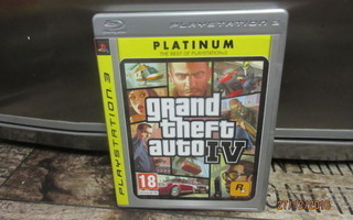 PS3 Grand Theft Auto IV (GTA 4) CIB