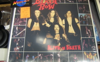 DEATH ROW - ALIVE IN DEATH - M-/M- ITALIA 1. PAINOS 2009 2LP