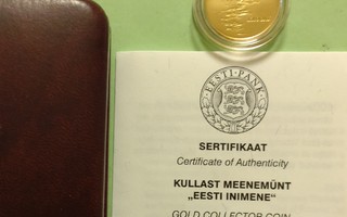 Eesti, Viro, 100 Krooni 2010 kulta raha.