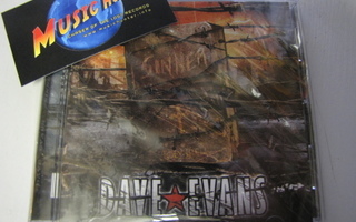 DAVE EVANS - SINNER UUSI CD NIMMARILLA