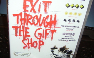 DVD : EXIT THROUGH THE GIFT SHOP ( sis. postikulun )