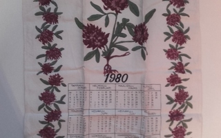 Kalenteripyyhe 1980