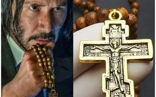 John Wick Keanu Reeves kaulakoru risti
