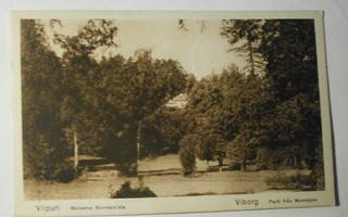 Viipuri, Monrepos, kartano puiden takana, p. 1926