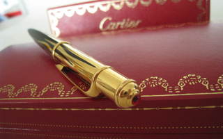 Cartier Diabolo de Cartier kynä + kotelo alkup.laatikoissa
