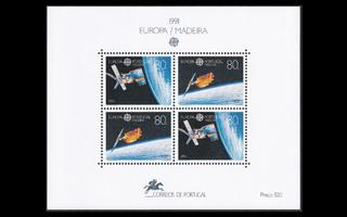 Madeira 147-8BL12 ** Europa avaruus (1991)