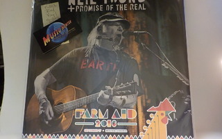 NEIL YOUNG + PROMISE OF THE REAL - FARM AID 2016 UUSI LP