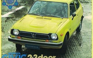Honda Civic -esite, 70-luvulta
