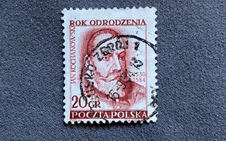 Puola Polska, ROK ODRODZENIA, Jan Kochanowski, 20Gr