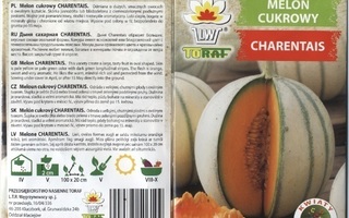 Cantaloupemeloni 'Charentais' - siemenet
