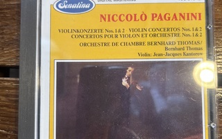 Nicolò Paganini: Violin Koncertos cd