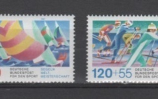 (S1292) WEST GERMANY, 1987 (World Championships). MNH**