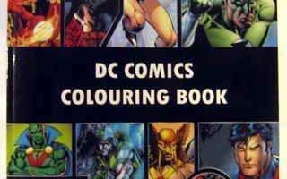 DC Comics Colouring Book - DC Sarjakuva Värityskirja