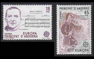 Andorra Sp 181-2 ** Europa (1985)