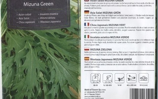 Japaninkaali "Mizuna Green" - siemenet