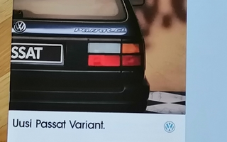1988 VW Passat Variant esite - KUIN UUSI - suom - 34 sivua