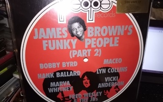 2 LP JAMES BROWN 'S FUNKY PEOPLE PART 2 ( UUSI)