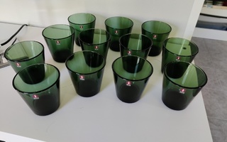 Iittala vihreä Kartio 12kpl