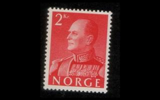Norja 430y ** Olav V 2 kr Y-paperi (1958)