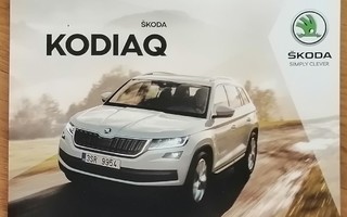 2017 Skoda Kodiaq esite - KUIN UUSI - 96 sivua !!! - suom