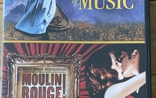 SOUND OF MUSIC JA MOULIN ROUGE DVD