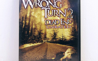 Wrong Turn 2: Dead End UNRATED (2007) DVD Suomijulkaisu