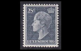 Luxemburg 445 ** Käyttösarja Charlotte 25 C (1948)