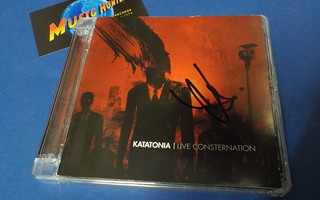 KATATONIA - LIVE CONSTERNATION CD RENKSEN NIMMARILLA