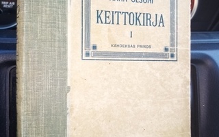 Anna OLSONI : Keittokirja I ( 1907) SIS POSTIKULU