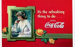 Coca-Cola, 2435 Calendar, 1910,  käyttämätön
